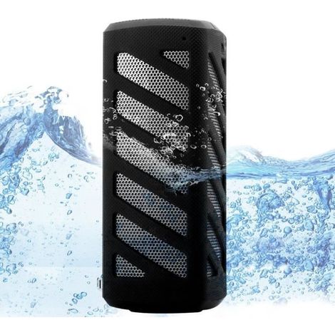 Enceinte bluetooth portable - Salut-Fi - NFC - 10W - IPX5 - Noir (1/4)