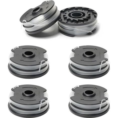 6 bobine di filo di nylon per decespugliatori Parkside – compatibili con PRT 550 A1/A3, PRTA 20-Li, PRT 300 A1 – 10 m × 1,6 mm