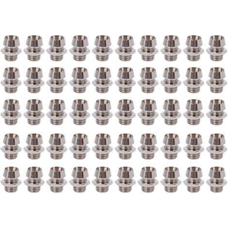 50 Supports de Douille en Cuivre en Métal pour LED de 3 Mm, Matériau de Haute qualité, Facile à Installer et à Utiliser, Petit et Exquis, Large Gamme D'applications, Supports de