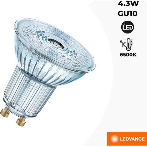 Bombilla LED VALUE PAR16 50 GU10 36º 4,3W 6500K