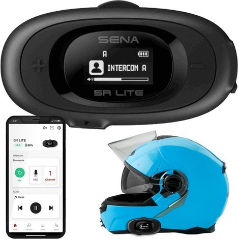 Intercom moto SENA 5RLITE-01 pour 1 casque (1/3)