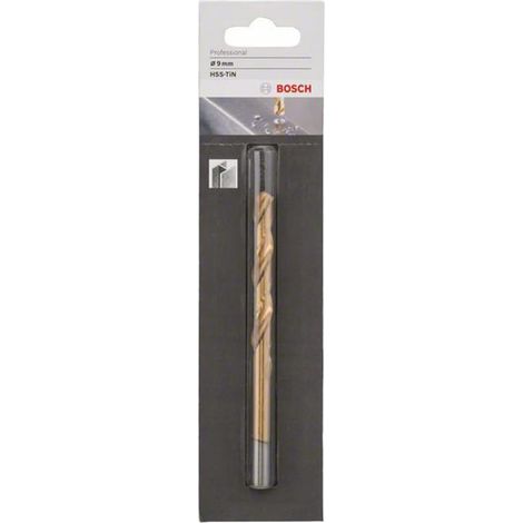 BOSCH - PUNTA PER METALLO HSS-TIN DIAM.9MM PROFESSIONAL