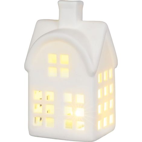 Dekoration MagicHome Weihnachten, Häuschen, 8.7 x 7.3 x 15.3 cm (1/3)