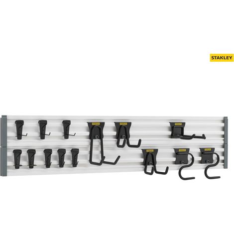 STANLEY® Hand Tools Track Wall System Starter Kit, 20 Piece