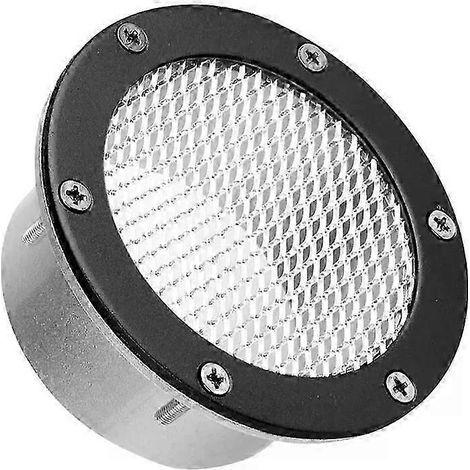 Car Racing Air Duct Grille Bumper Vent Inlet Cold-air Intake Universal Bumper Vent Inlet Air Duct Cover 3/3.5/4" Car Accessories( 3inch black) (1/5)