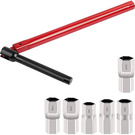 Clé à écrou de robinet en acier au carbone - Clé de robinet à angle droit de 13 mm - Clé de robinet de 8 à 14 mm - Clé de robinet en acier au carbone pour la réparation des robinets (1/5)