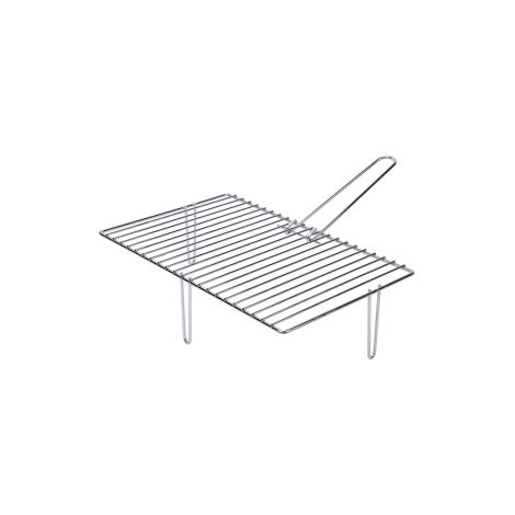 Verzinkter Grill mit 3 Beinen für Kamine, 46,6 x 28 cm