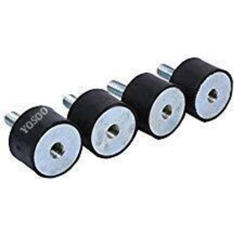 4x supports en caoutchouc amortisseur Anti Vibration Silentblock bobines M8 (1/5)