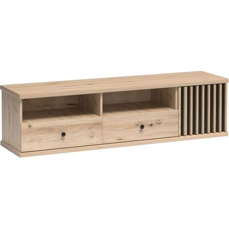 Mueble TV Venmava 105 , Número de puertas: 1, Número de cajones: 2, 161x45x41cm
