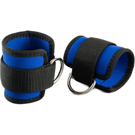 Stück Knöchelmanschetten für Gewichtstraining, verstellbare D-Ring-Fitness-Handgelenk- und Knöchelmanschetten mit robusten Gewichten für Bauch-, Bein- und Knieübungen für Männer und Frauen, Oi-FRIS (1/5)