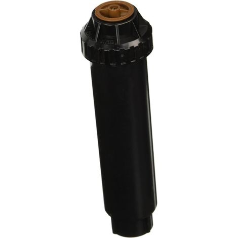 1 Corps d'arrosage, vanne réglable 0-360°, buse 10,2 cm, système pop-up, pour jardin