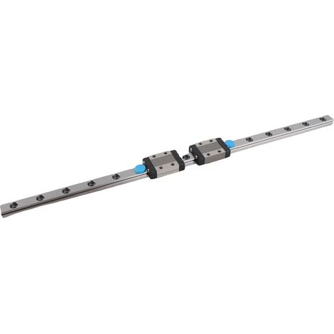 Rail de guidage linéaire MGN9B 300 mm, largeur 9 mm, avec 2 blocs de rail MGN9B (1/5)