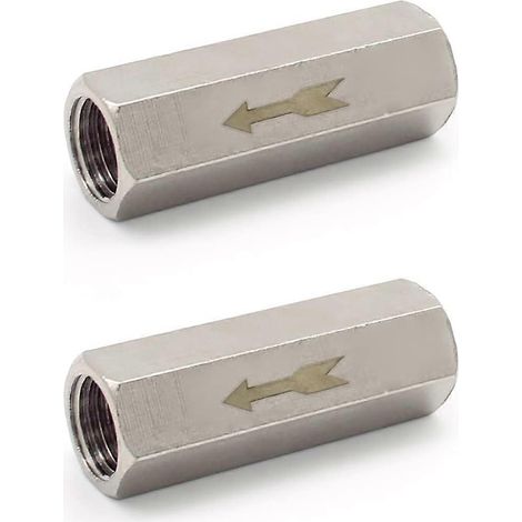 clapets anti-retour hexagonaux 1/8", clapet anti-retour unidirectionnel, pour réservoir sous pression de chaudière (1/5)