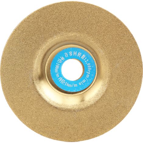 4in Diamond Grinding Disc Cutting Grind Wheel Coated for Metal Glass Rock Ceramics