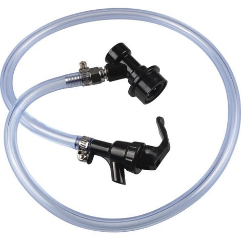 Tireuse à bière verrouillable avec flexible, robinet de dégustation pour brassage maison (1/5)