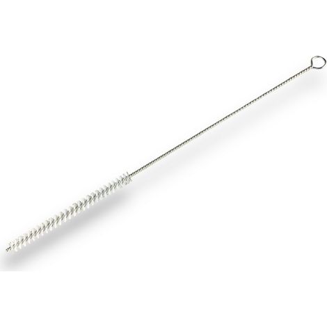 Lot de 10 goupillons NYLON multifonction Ø 8 mm Garnissage 100 mm Ramonage brossage curetage nettoyage Conduits tubes tuyaux Longueur 300 mm Kibros 13008300Nx10