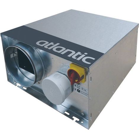 Atlantic – Caisson de répartition VMC basse consommation 500 m³/h – Régulation intelligente – Installation Plug & Play – Pour petits locaux tertiaires