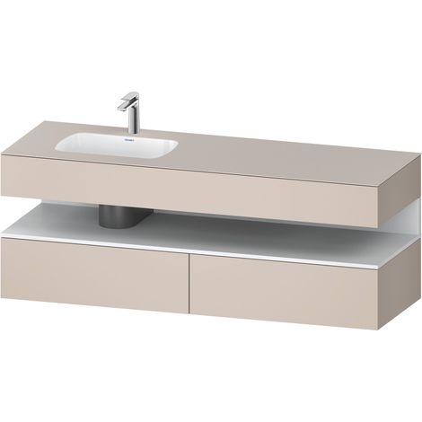 Duravit Collection One lavabo empotrado con base de lavabo