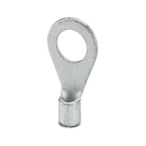 Phoenix Contact 3240086 Cosse à oeillet Section max.=6 mm² Ø du trou=8.4 mm non isolé argent 50 pc(s) (1/2)