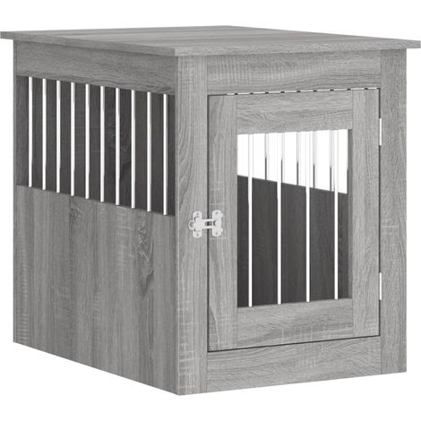 Mobili per gabbie per cani Sonoma 55 x 75 x 65 cm grigio 020043371