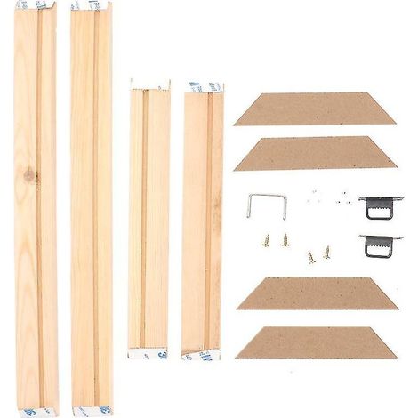 Kit de cadre en bois à monter soi-même (1 pièce)