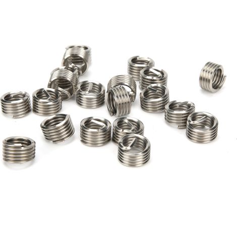 Kit de 20 inserts filetés en acier inoxydable pour vis, douilles et écrous de conversion M1/12-13x1D (1/5)