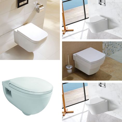 Wand-WC inkl. Soft-Close Sitz WH-601X (1/5)