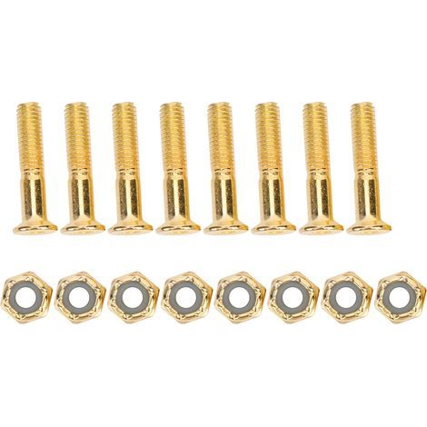 8 pièces vis à tête fraisée M4 en alliage d'aluminium avec rondelles pour modèles RC 1:10 (bleu) (1/5)
