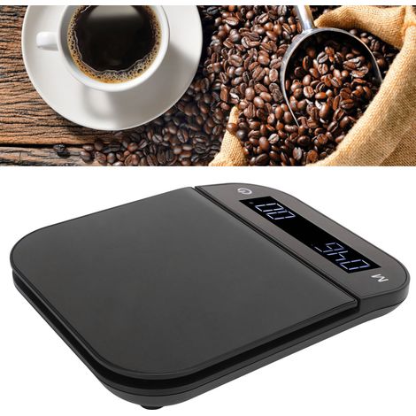 Kaffeeröstwaage, wasserdichte Oberfläche, manueller/automatischer Timer, Filterkaffeewaage, 5 kg/0,1 g (englische Version) (1/5)