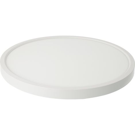 Jandei - Plafón LED 36W CCT, 40cm diámetro, marco blanco