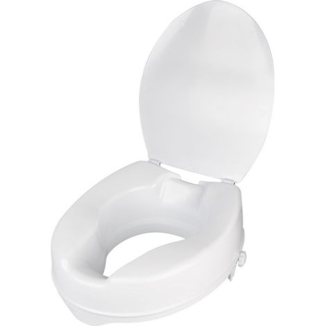 Rialzo per WC universale con coperchio 10H cm colore bianco - Idral Easy 15506.1 (1/4)