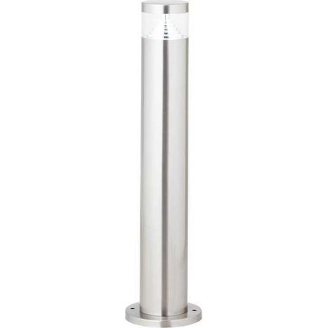 BRILLIANT - AVON Potelet exterieur - coloris acier - acier special/plastique LED 1x4W (1/3)