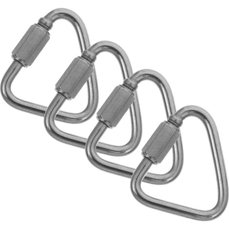 Sicherheitskarabiner aus Edelstahl 304 Schnellverbinder für
