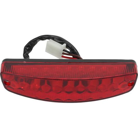 Luz de freno trasera LED impermeable de 3 pines para repuesto de ATV Quad Taotao de 50 cc, 70 cc, 90 cc, 110 cc y 125 cc. (1/5)