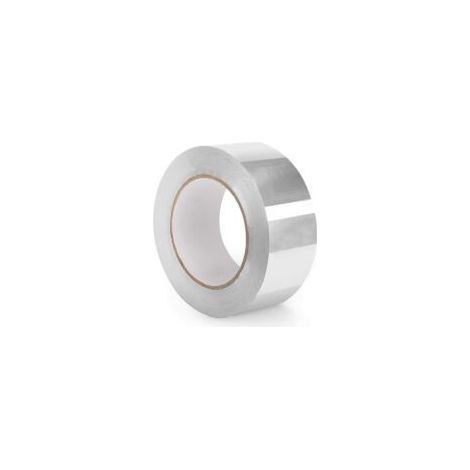 Ruban adhésif aluminium 5cm x 50m – Isolant thermique haute température jusqu'à 140°C – Pour étanchéité ventilation et climatisation (1/4)
