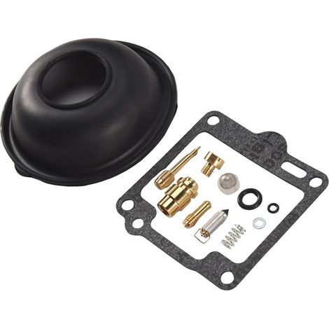 Un kit de réparation de membrane de piston de carburateur de moto en cuivre noir et résine pour Virago 11 (1/4)