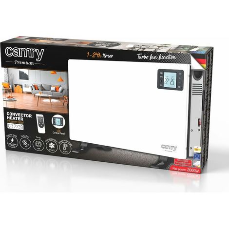 Camry Adler CR 7739 riscaldatore mobile bianco e nero (1/5)