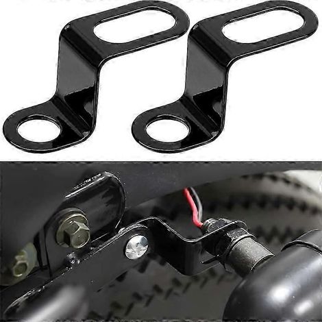1 paire de supports de phares pour moto, clignotants, fixations pour phares, supports de feux de position sur la fourche, supports de feux de signalisation (1/5)