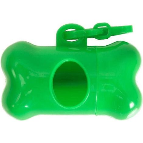 Distributeur de sacs à déjections canines grande capacité, porte-sacs en forme d'os (1/5)