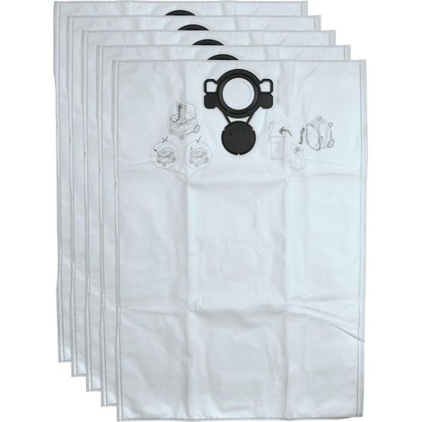 Makita W107418353 Fleece Filter Bag Pack of 5 (1/4)