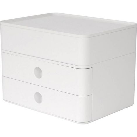 HAN SMART-BOX PLUS ALLISON 1100-12 Cassettiera Bianco Numero cassetti: 2 (1/4)