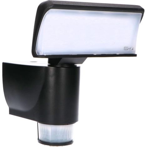 LED Strahler Bewegungsverfolg. 18W 1100lm 4000K IP44 Schw (1/5)