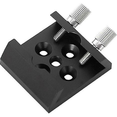 Telescope Finder Scope Base Mount Adapter Flat Base Black-- (1/5)