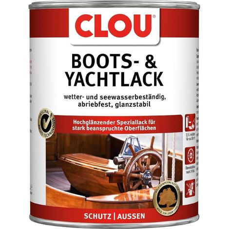 CLOU Boots- & Yachtlack, 2,5 Ltr (1/5)