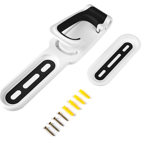 Support Vélo Murale - Support Vertical Pliable en Acier - Accroche Vélo Garage ou Shed - 35 x 7,5 cm - 1 Pièce (1/5)