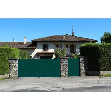 Portail Aluminium Battant OCCITAN L3,5m x1,7 (1/5)