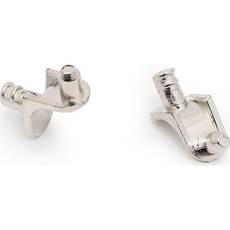 HERRAJES ALK soporte estante pinxo para madera piv.d5 niquel (1/5)