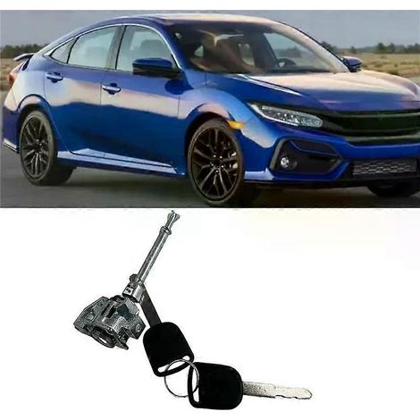 Türschlosszylinder vorne mit 2 Schlüsseln FC1 FC7 für Honda Civic - 04921TEAA01-JXLGV (1/4)