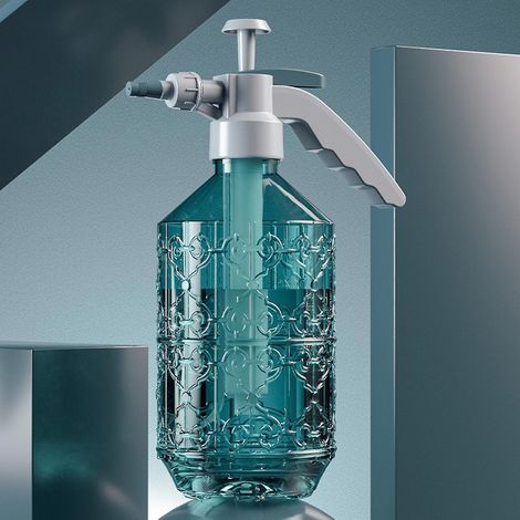 2-Liter-Feinsprühgerät aus Kunststoff, Modell 2023, mit Top-Pumpe, für Pflanzen – Blau