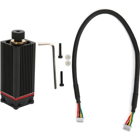 Module de gravure laser bleu 450nm 7W pour machine NEJE MASTER, tête de découpe de précision, accessoire de remplacement, gravure sur bois et métal, puissance élevée, compatible avec graveur NEJE. (1/5)